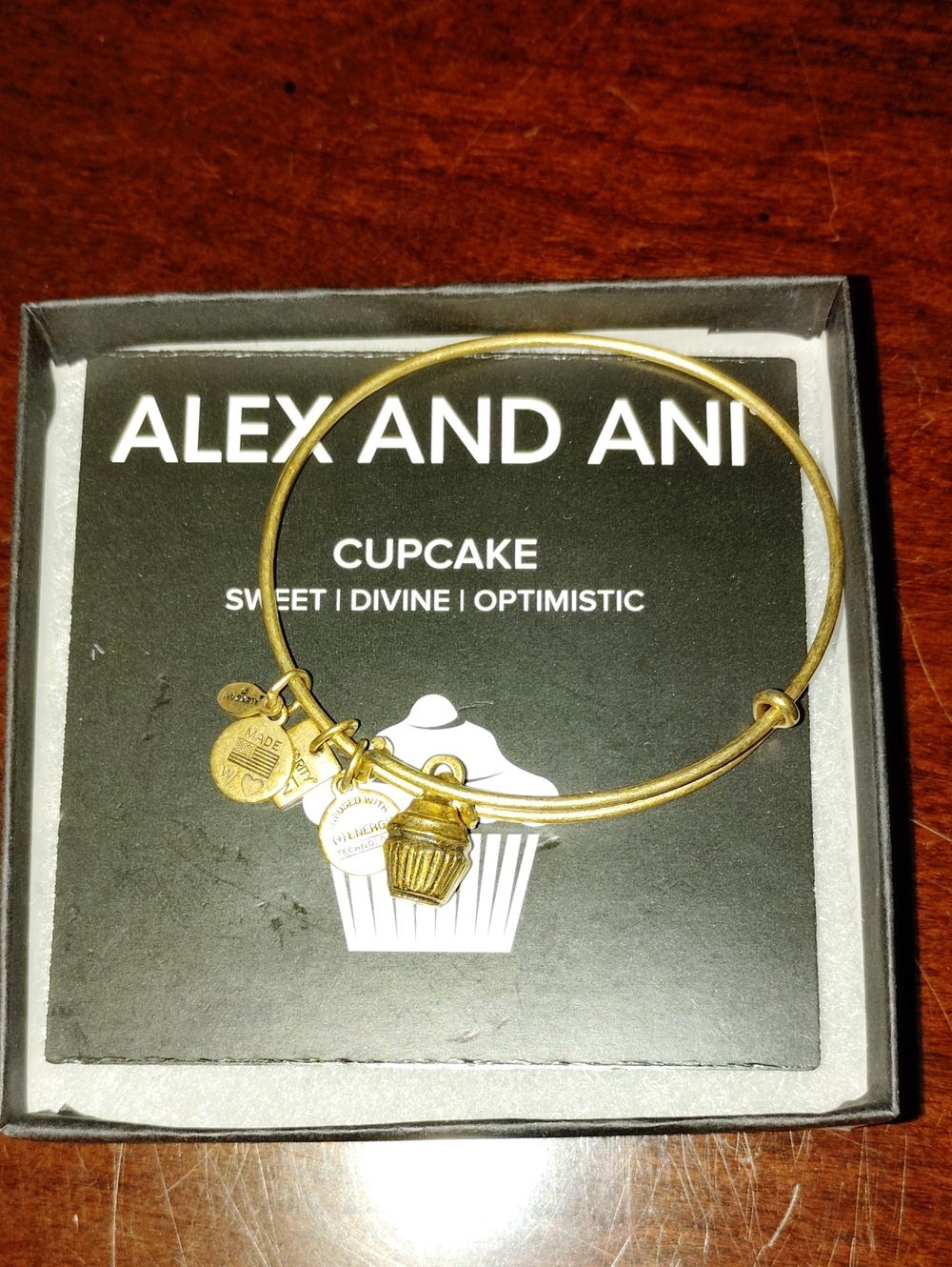 Alex And Ani Cupcake Bracelet
